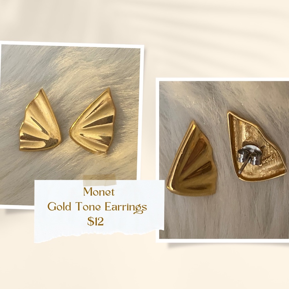Vintage Monet Earrings